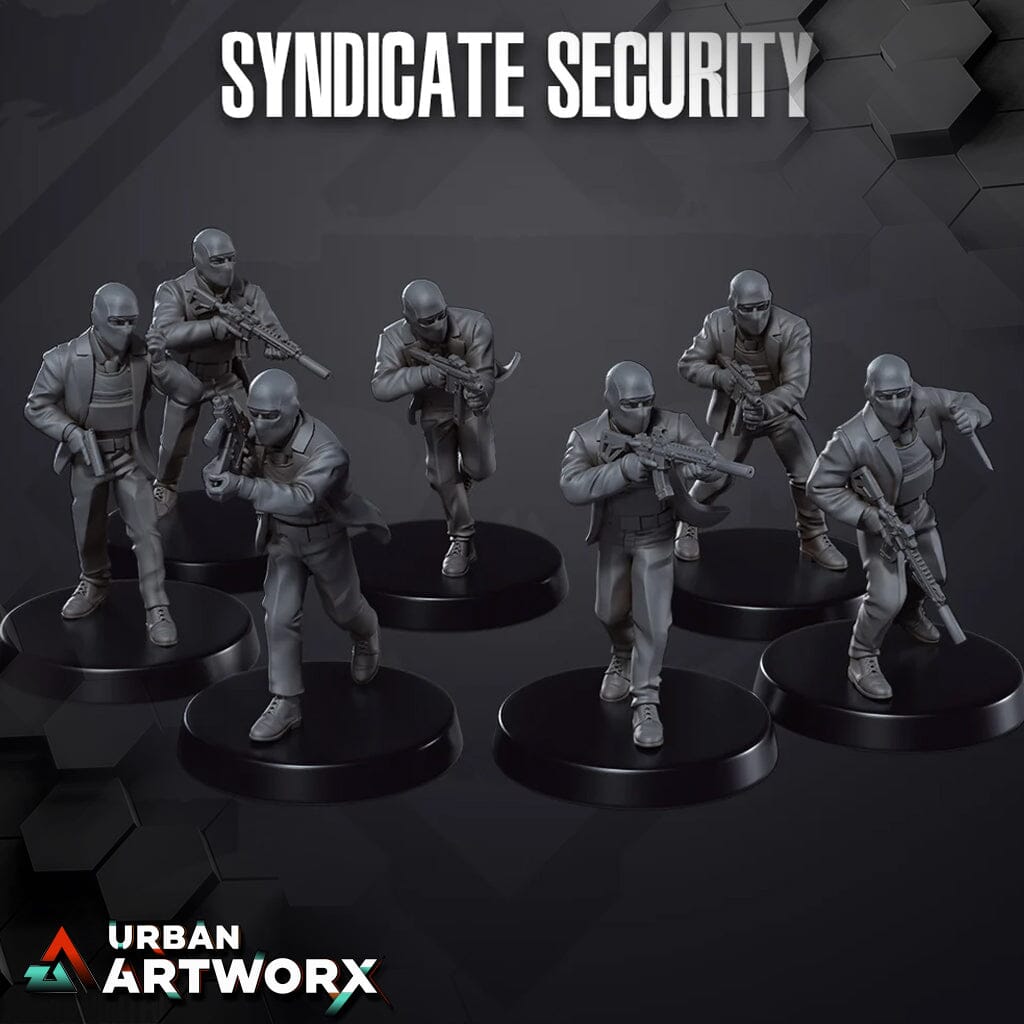 Tabletop Miniaturen - Skullforge Studios - Syndicate Security (7) Skullforge Studios 