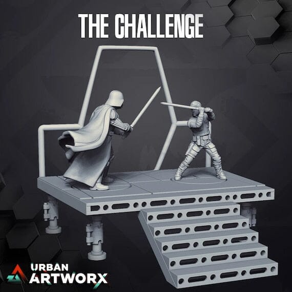 Tabletop Miniaturen - Skullforge Studios - The Challenge Diorama Skullforge Studios 