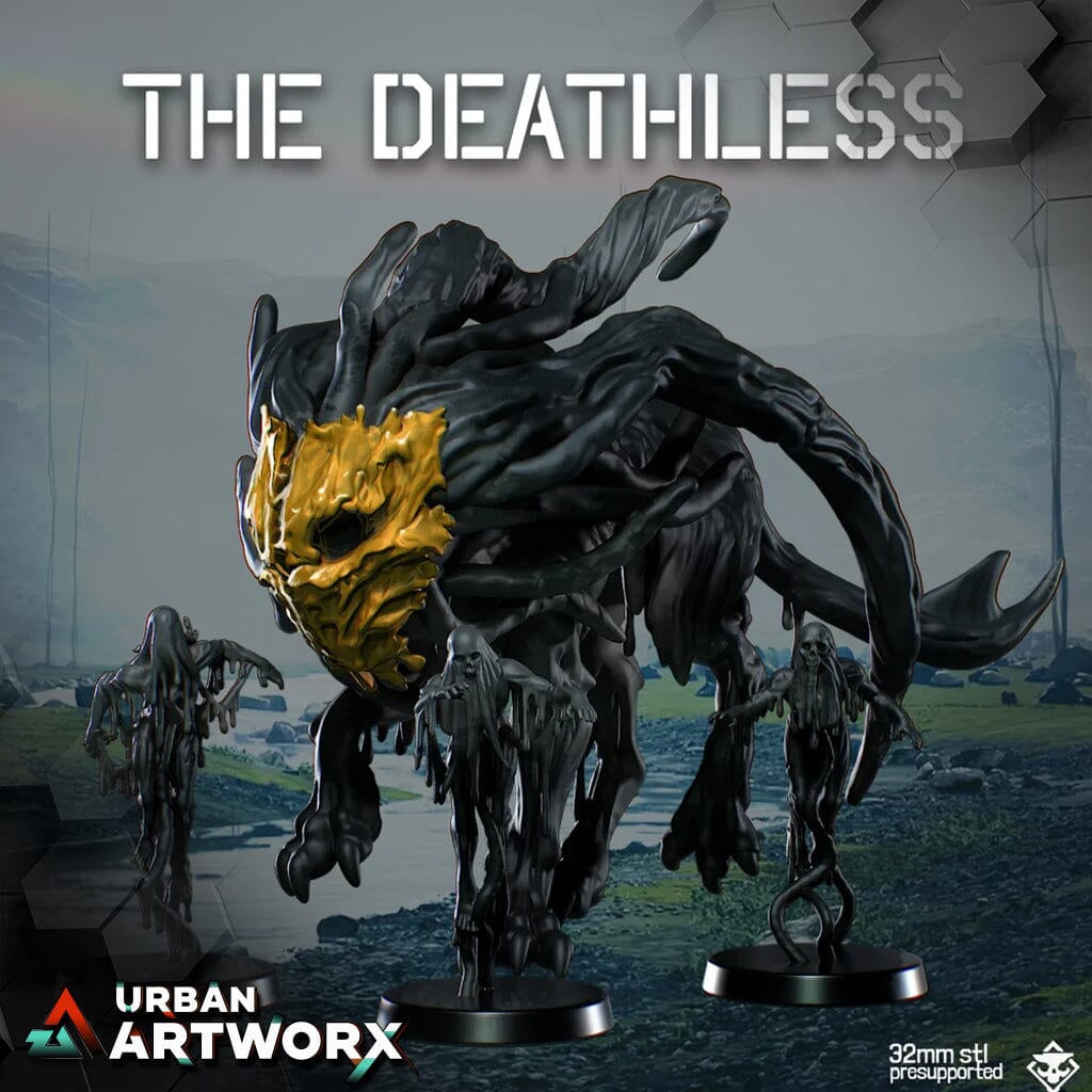Tabletop Miniaturen - Skullforge Studios - The Deathless (3+1) Skullforge Studios 