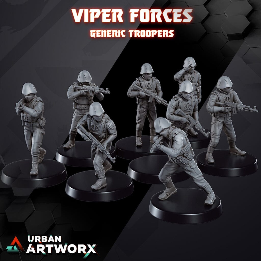 Tabletop Miniaturen - Skullforge Studios - Viper Forces Python Infantry (8) Skullforge Studios 