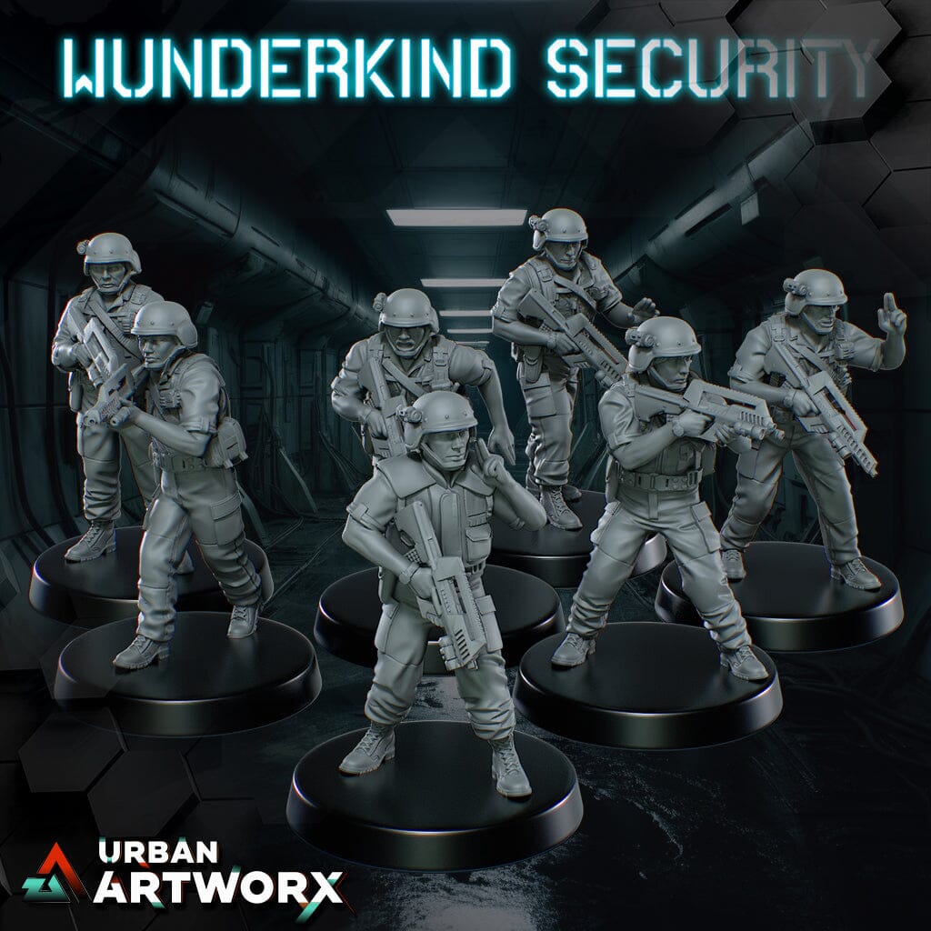 Tabletop Miniaturen - Skullforge Studios - Wunderkind Security (7) Skullforge Studios 