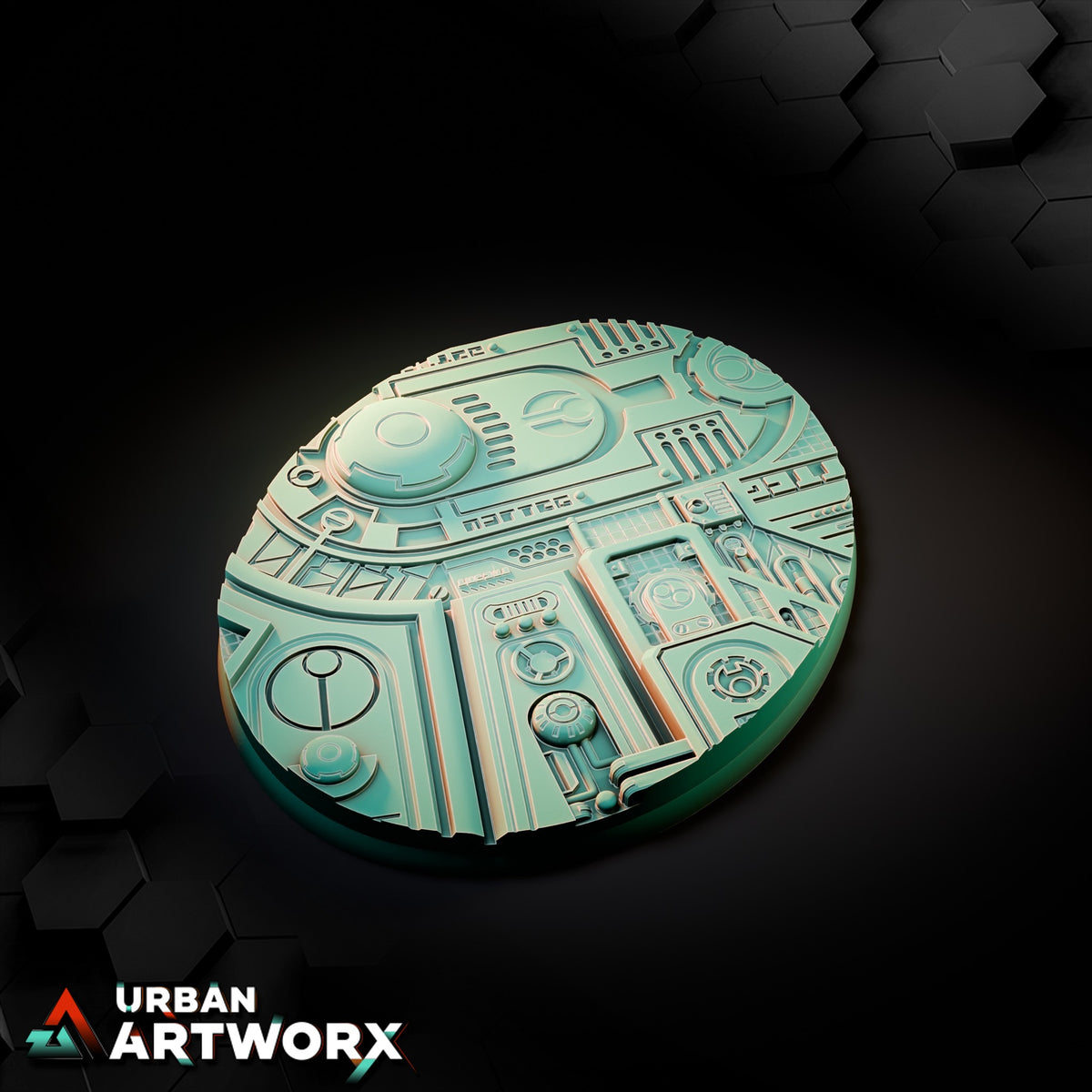 Xeno City Bases – Oval 120x92mm