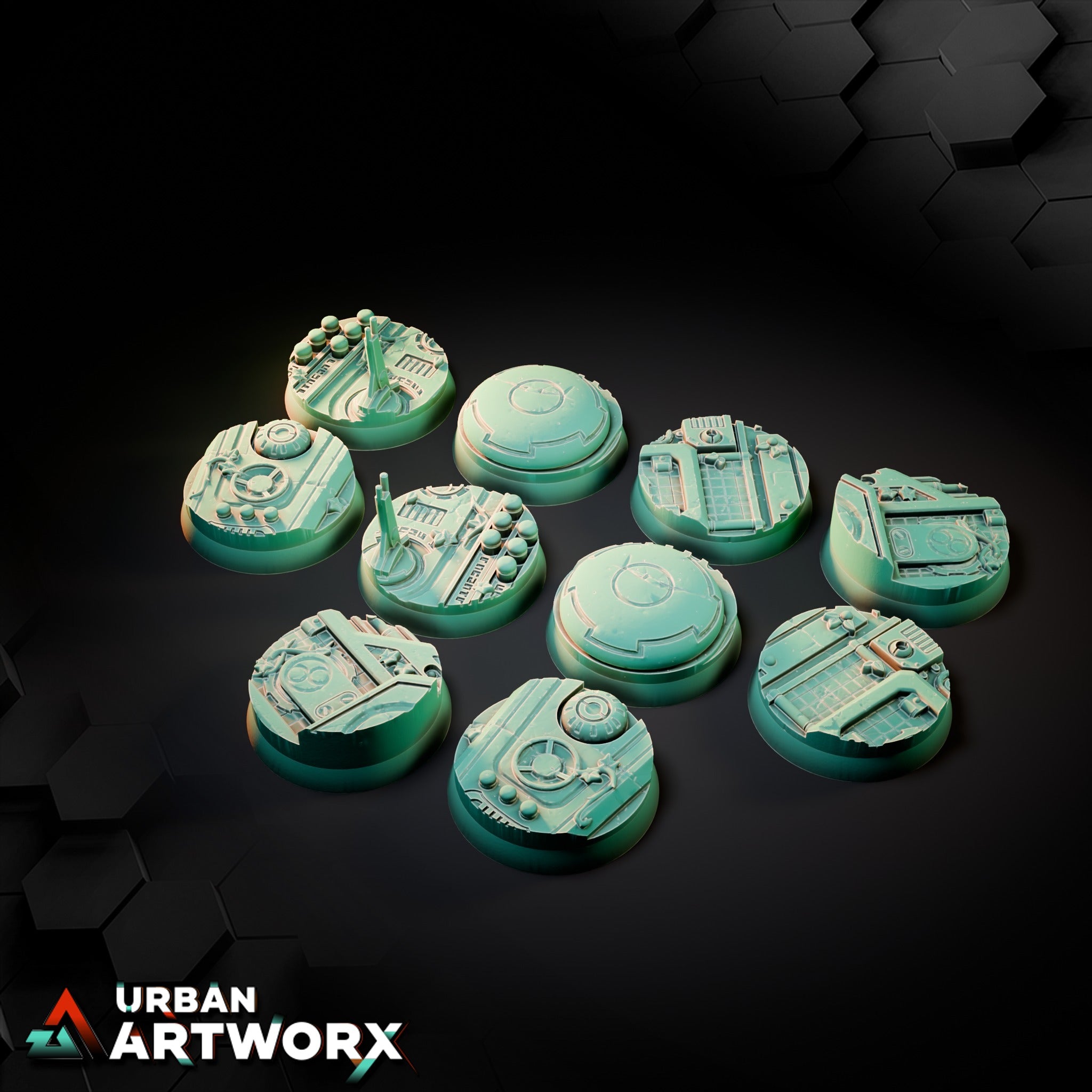 Xeno City Abandoned Bases – Round 25mm (10)