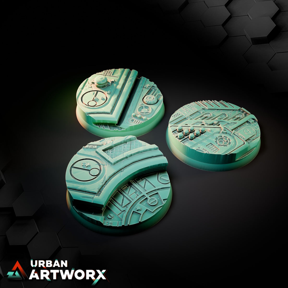 Xeno City Abandoned Bases – Round 50mm (3)