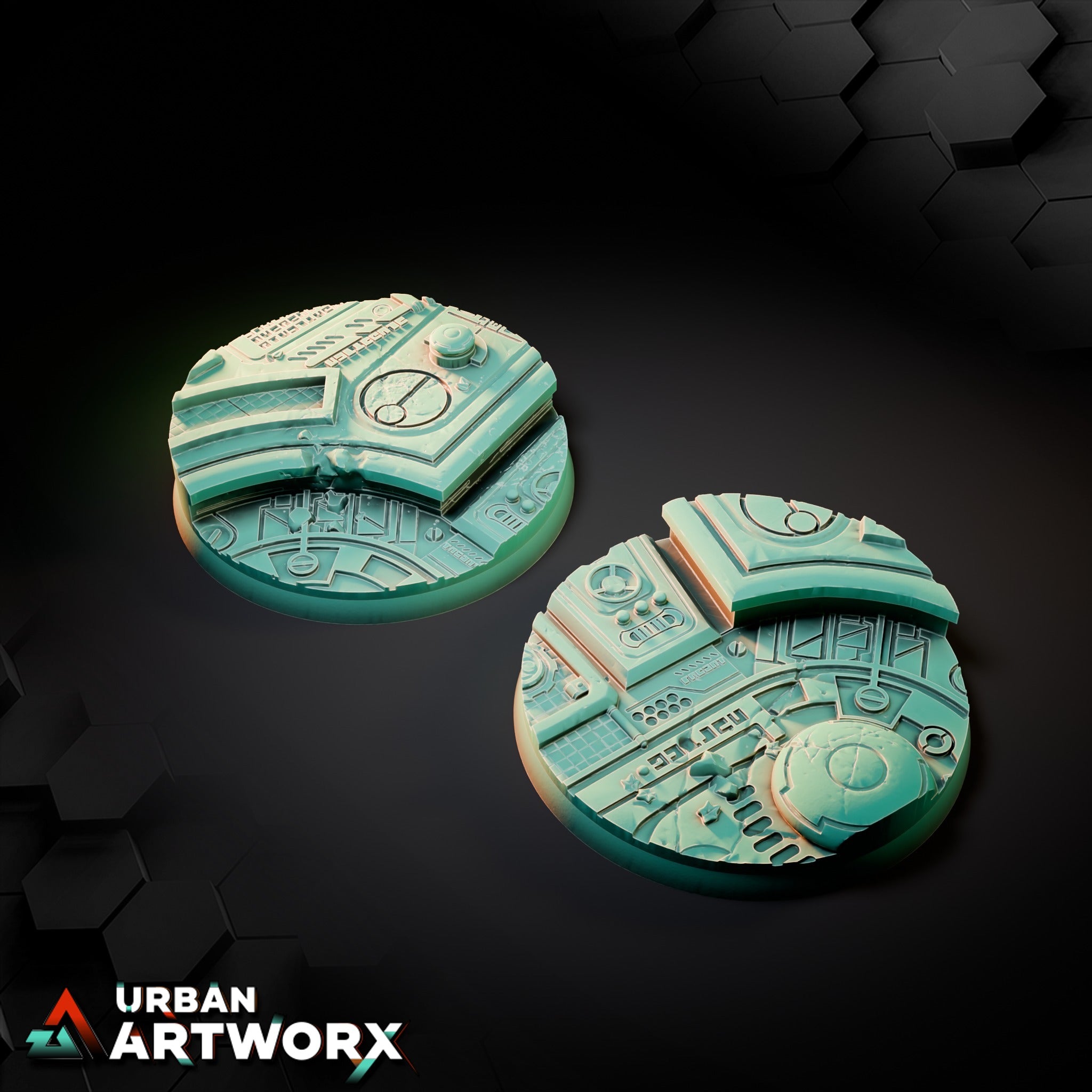 Xeno City Abandoned Bases – Round 60mm (2)
