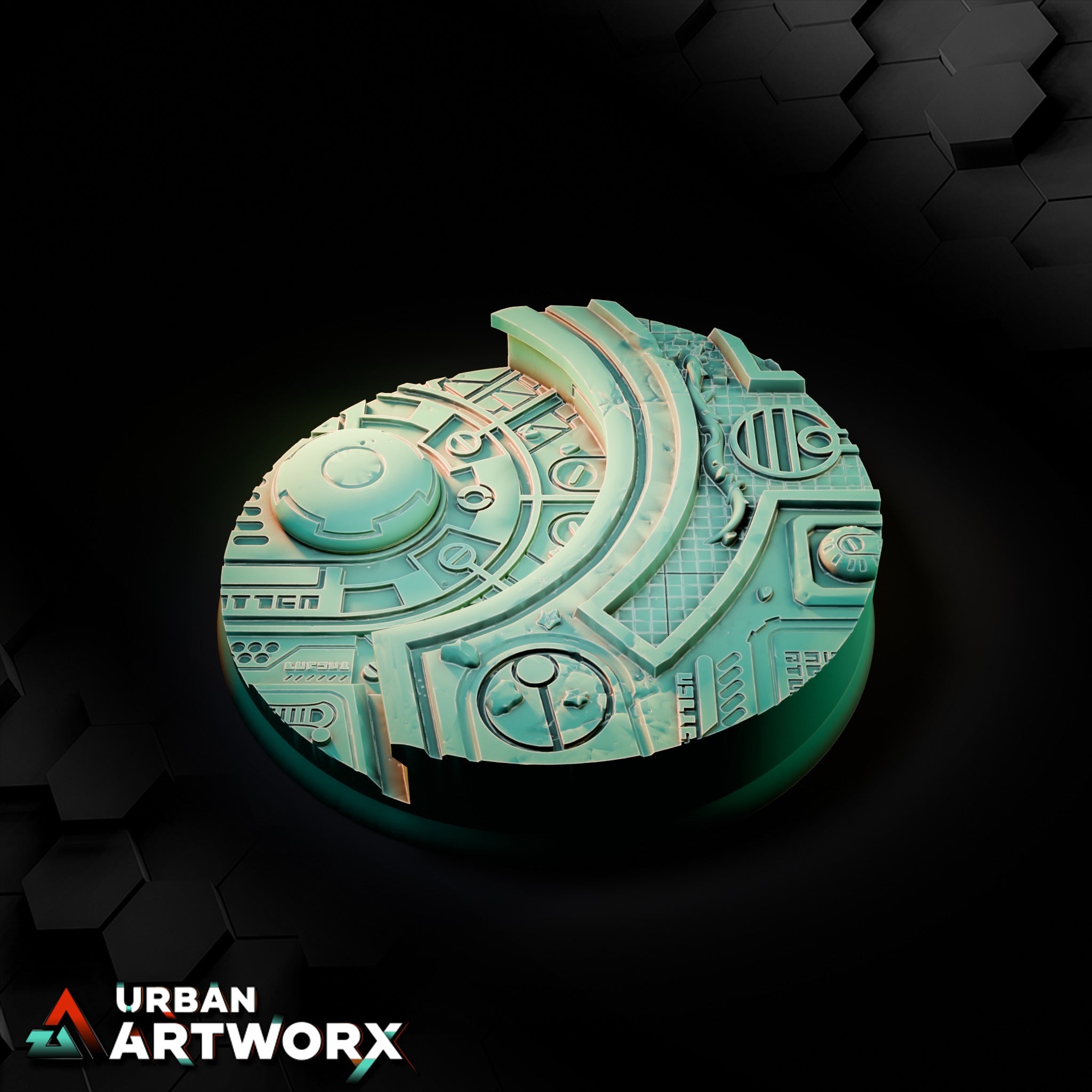 Xeno City Abandoned Bases – Round 80mm