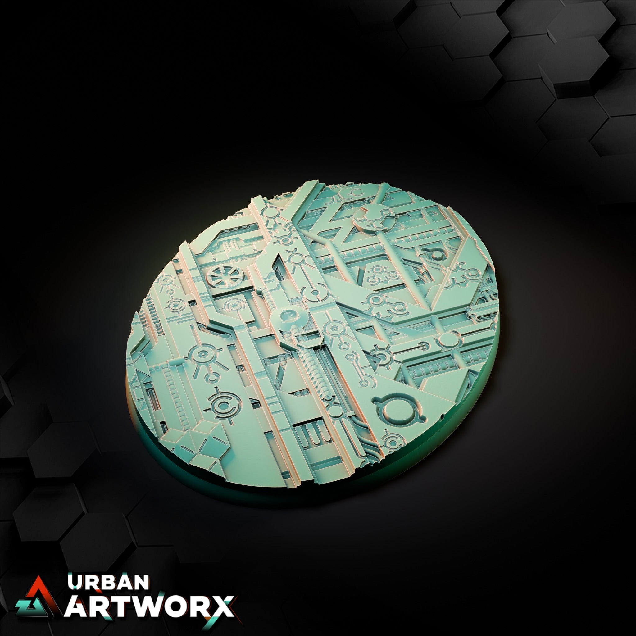 Xeno Technology Bases – Oval 120x92mm