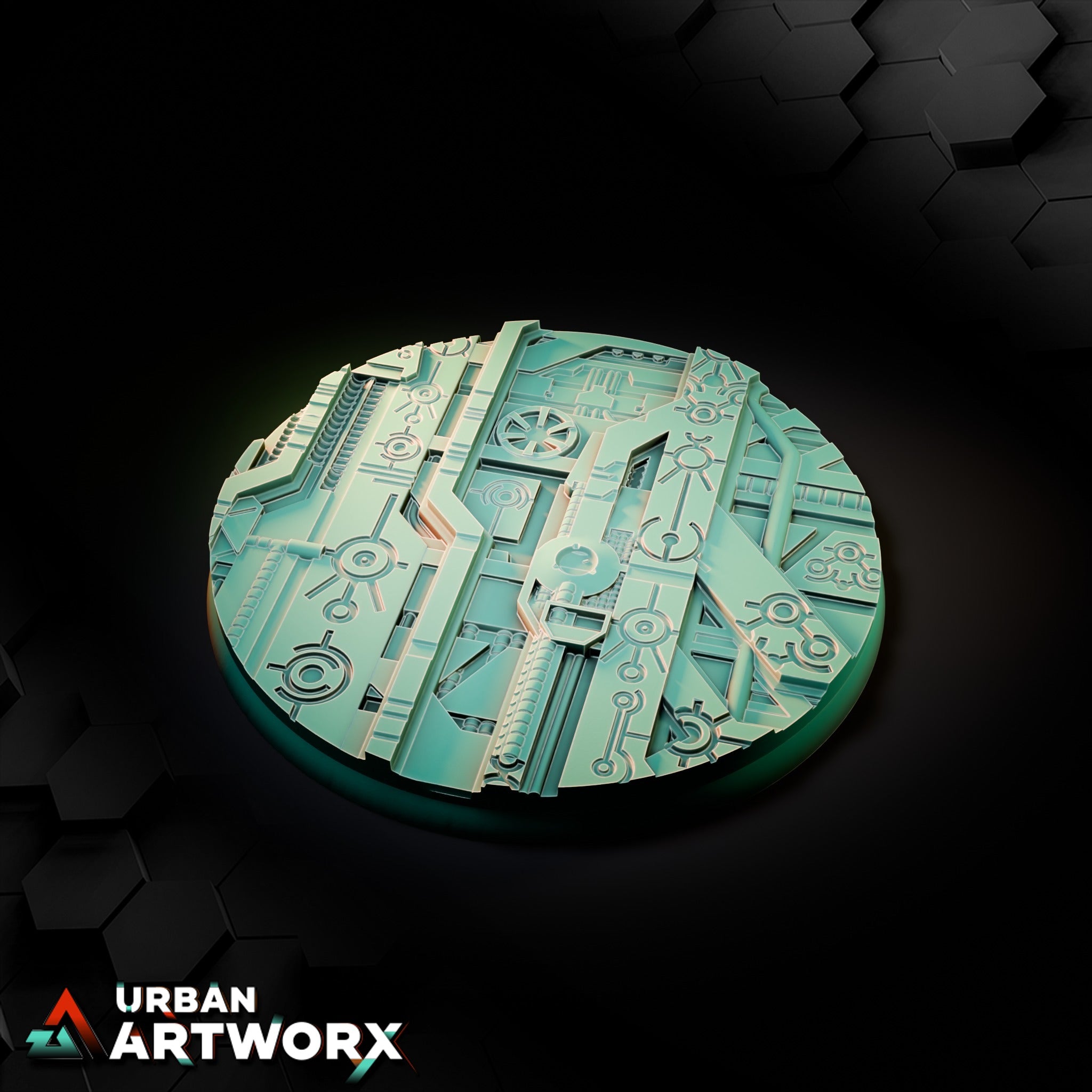 Xeno Technology Bases – Round 80mm