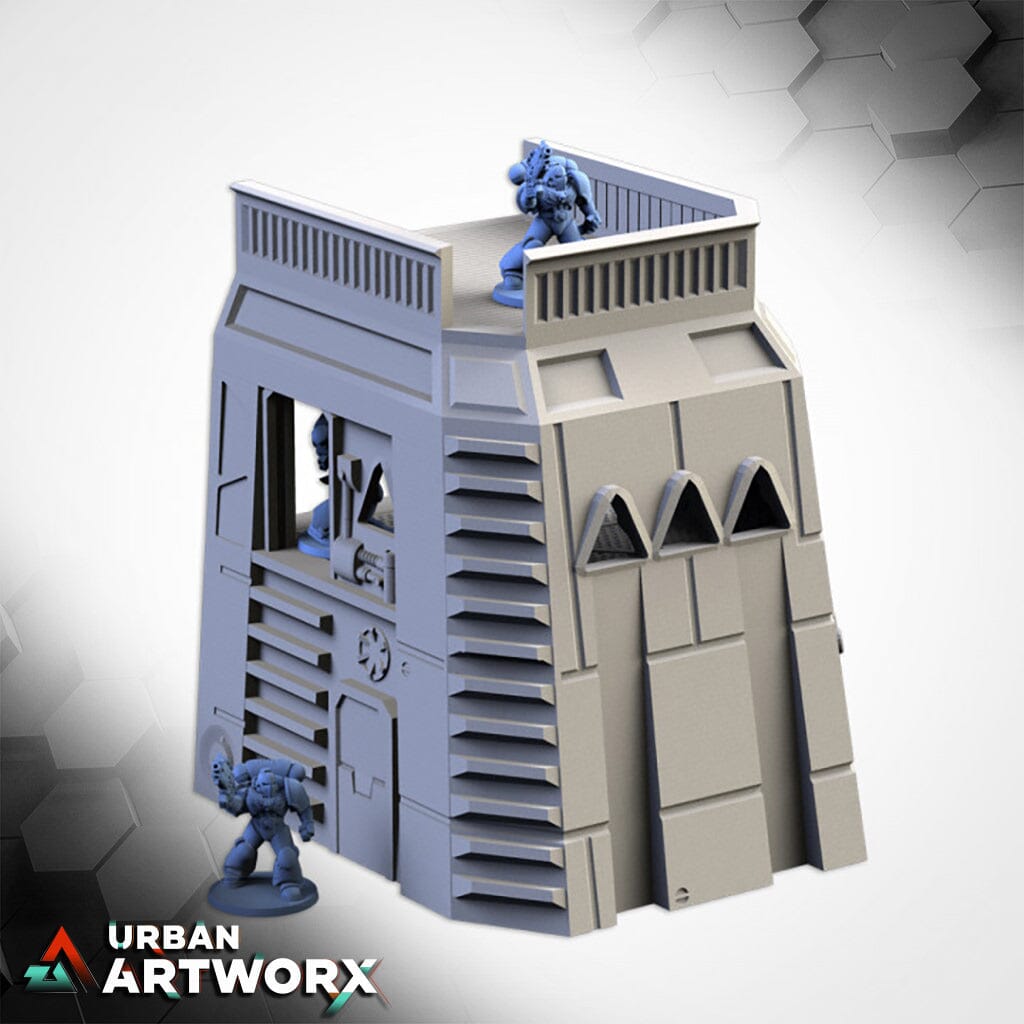 Txarli Factory - Modular Defense Turret Urban ArtworX Platform Turret 