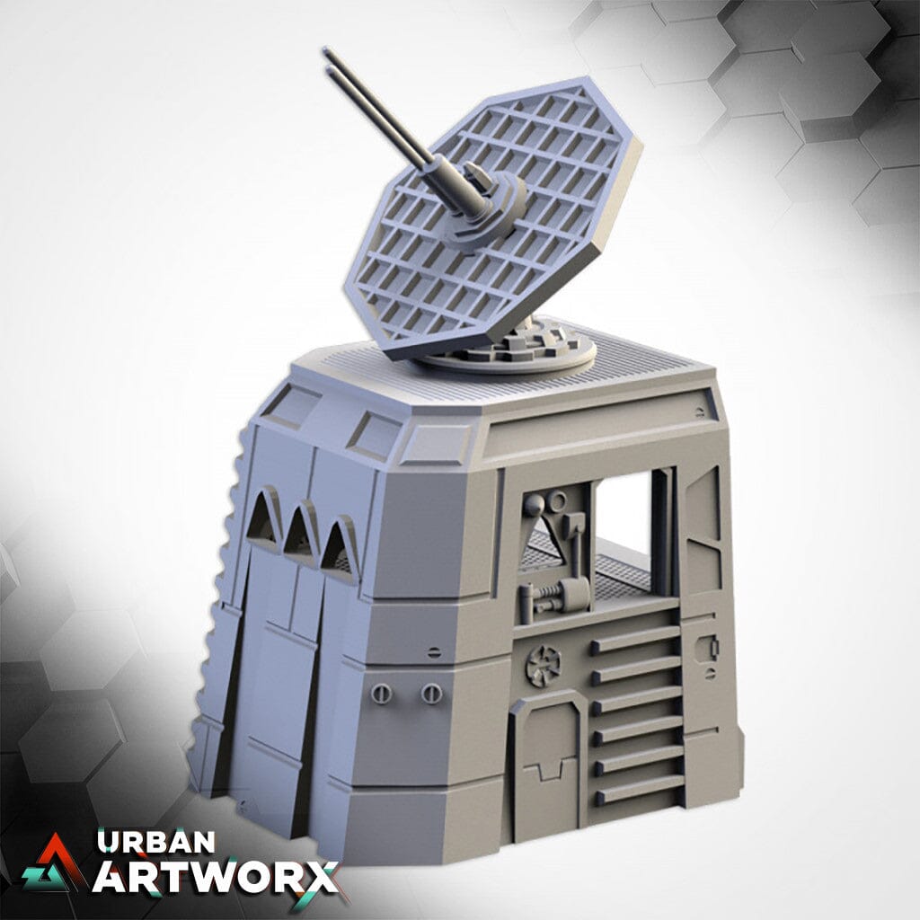 Txarli Factory - Modular Defense Turret Urban ArtworX Radar Turret 